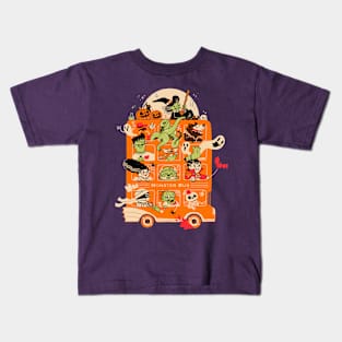 Spooky Bus Kids T-Shirt